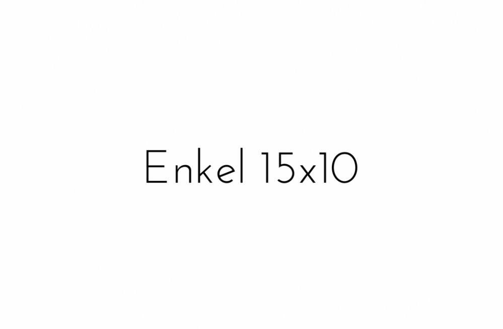 15x10 (Enkel)
