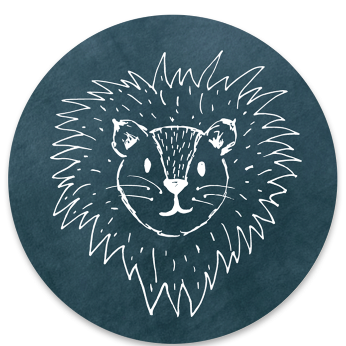 Sluitsticker leeuw 3