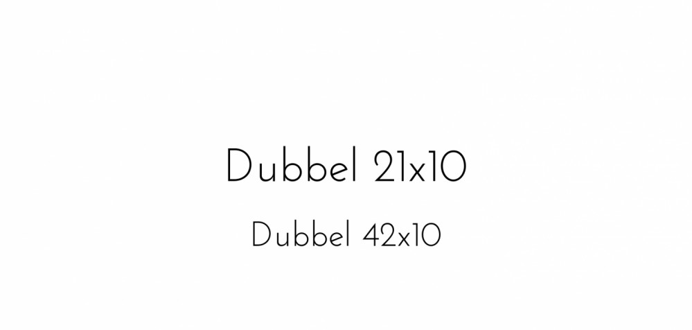 42x10 (Dubbel)