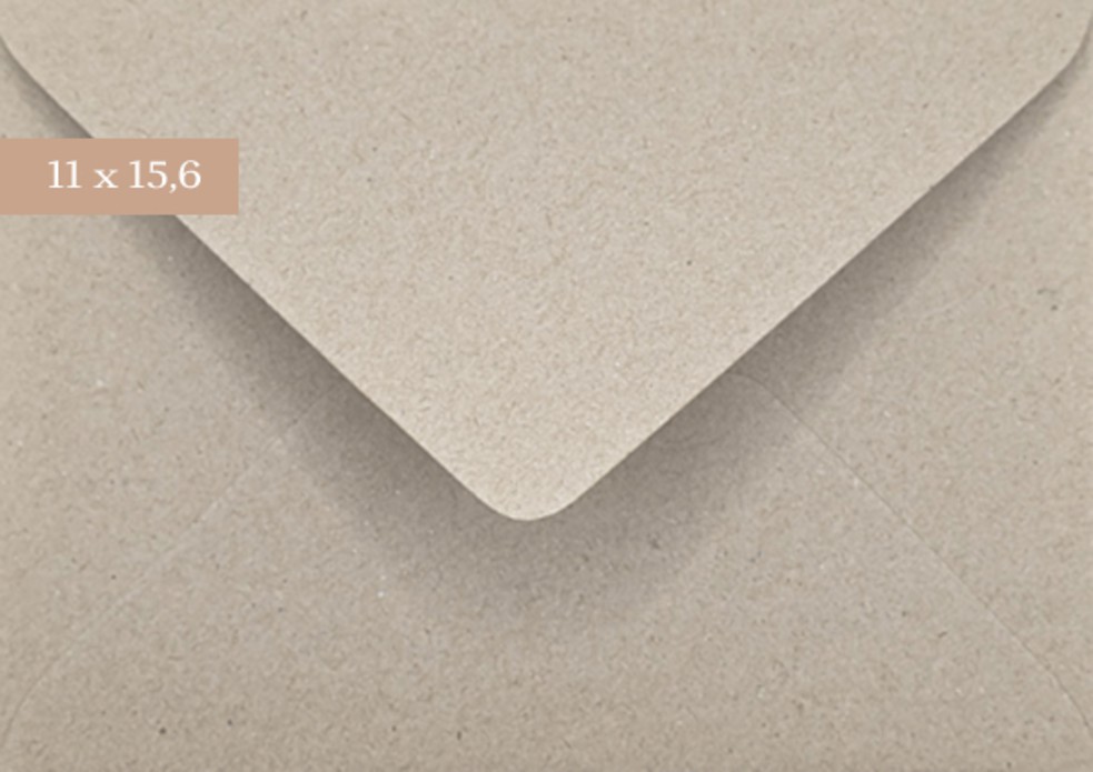 Envelop 11x15,6 Karton