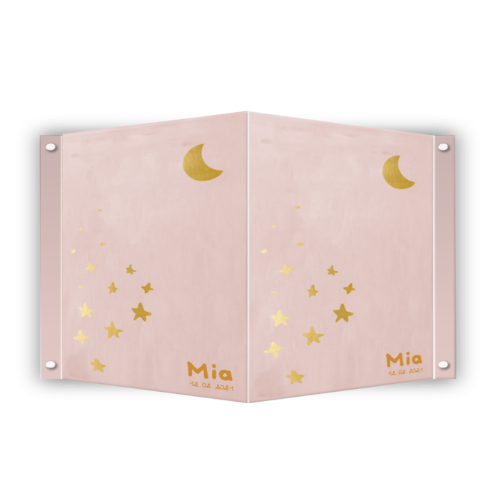 Geboortebord studionouk middel 50x50cm