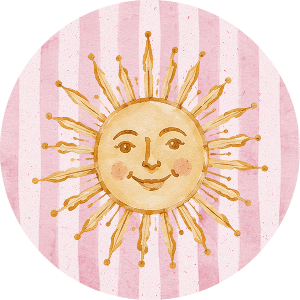 Sluitzegel Fien met zonnetje